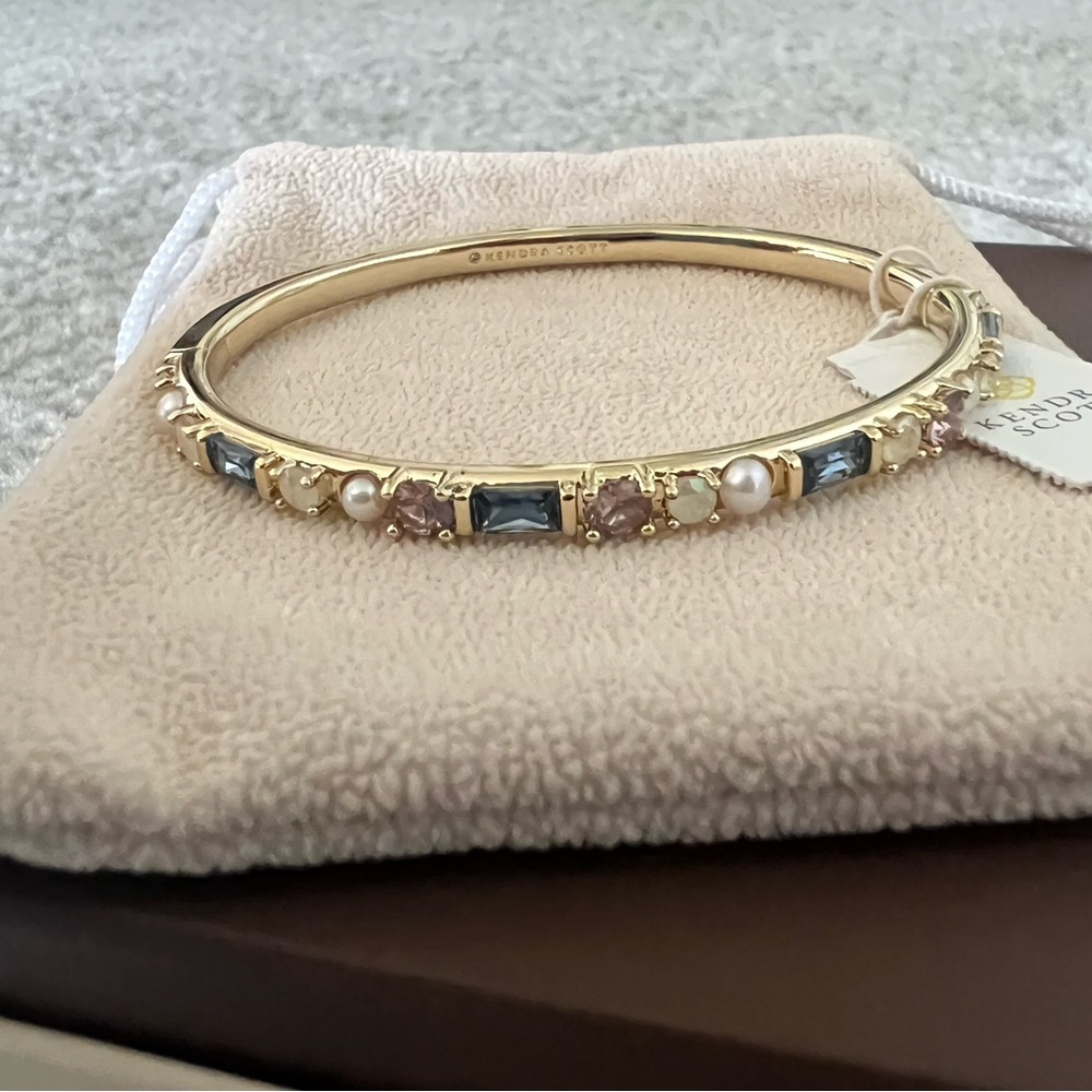 Kendra Scott gold Gracie bangle bracelet - NWT